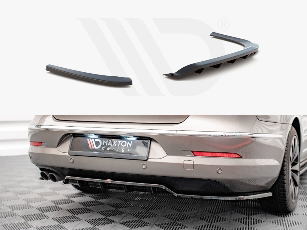 CENTRAL REAR SPLITTER (VERTICAL BARS) VW PASSAT CC (2008-2012) (1)