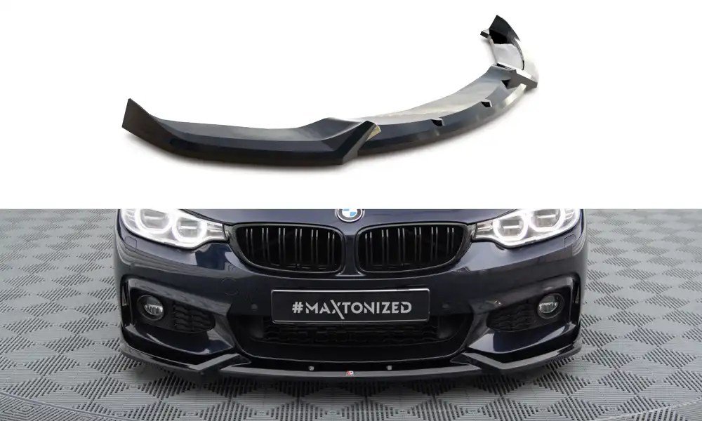 FRONT SPLITTER V.1 BMW 4 GRAN COUPE M-PACK F36 (1)