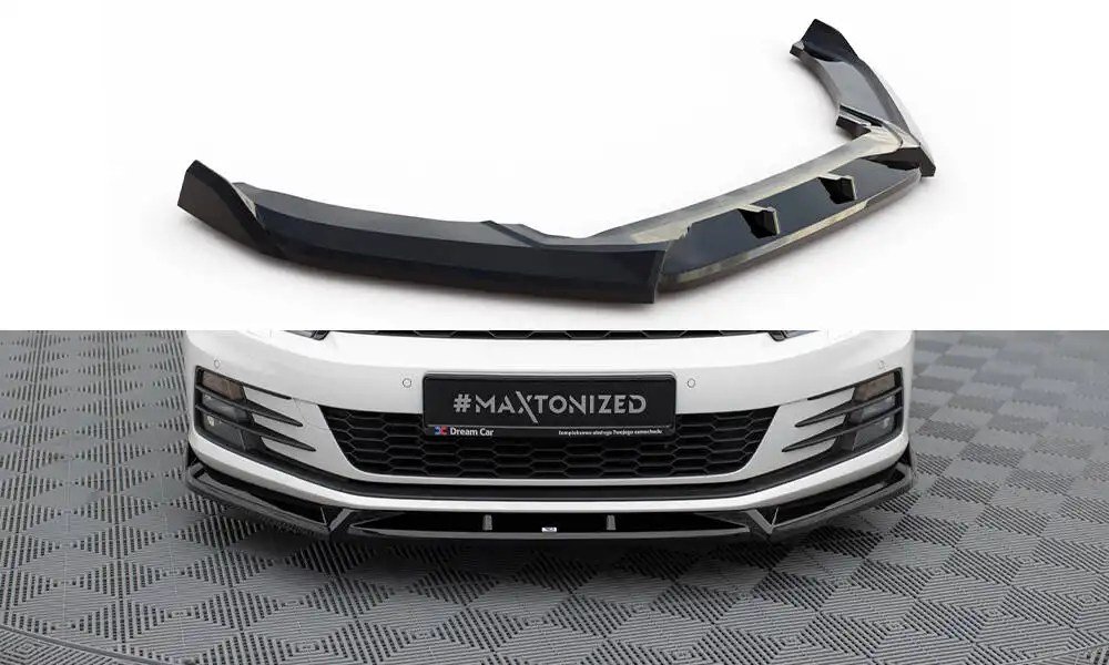 FRONT SPLITTER V.2 VOLKSWAGEN SCIROCCO MK3 FACELIFT (1)