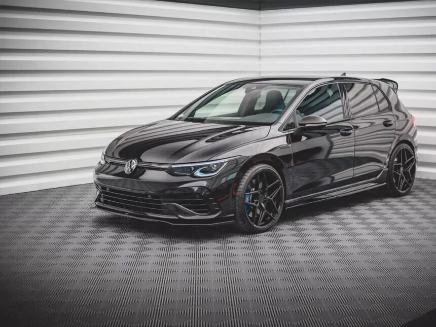 Re Mapping Golf R FRONT SPLITTER V.3 VW GOLF R MK8 (2020-) β Leeside Tuning Remapping ...