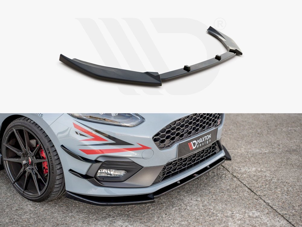 FRONT SPLITTER V.7 FORD FIESTA MK8 ST ST-LINE (2017-) (3)