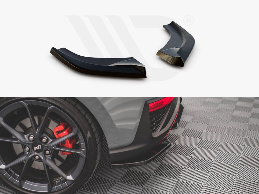 REAR SIDE SPLITTERS V.2 HYUNDAI I30 N HATCHBACK MK3 FACELIFT (2020-) (7)