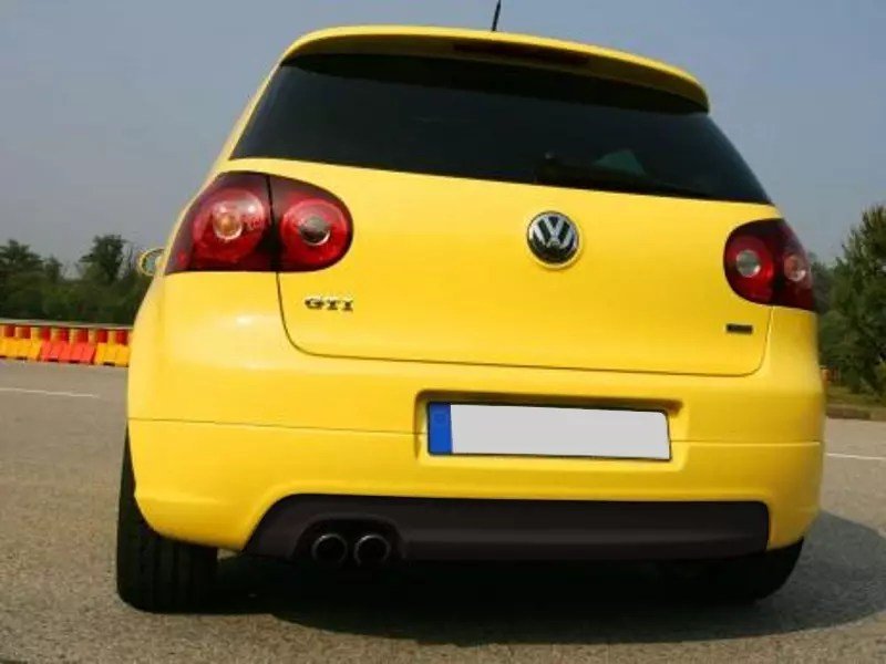 REAR VALANCE VW GOLF MK5 GTI EDITION 30 (WITH ONE EXHAUST HOLE FOR THE GTI EXHAUST) 2003-2008 (2)