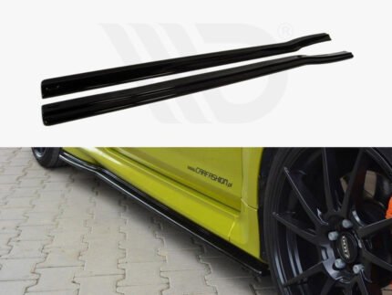REAR SIDE SPLITTERS FORD FOCUS MK2 RS (2008-2011)