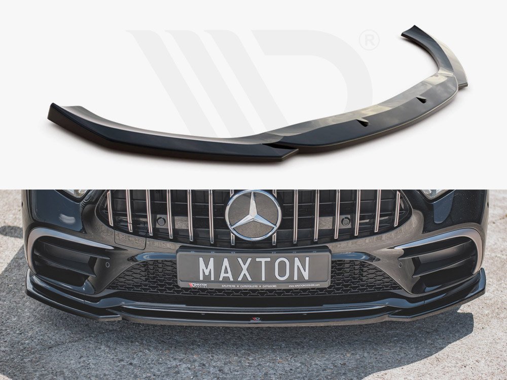 leesidetuning-FRONT SPLITTER V.1 MERCEDES-BENZ CLS AMG LINE - 53AMG C257 (2018-2021)1
