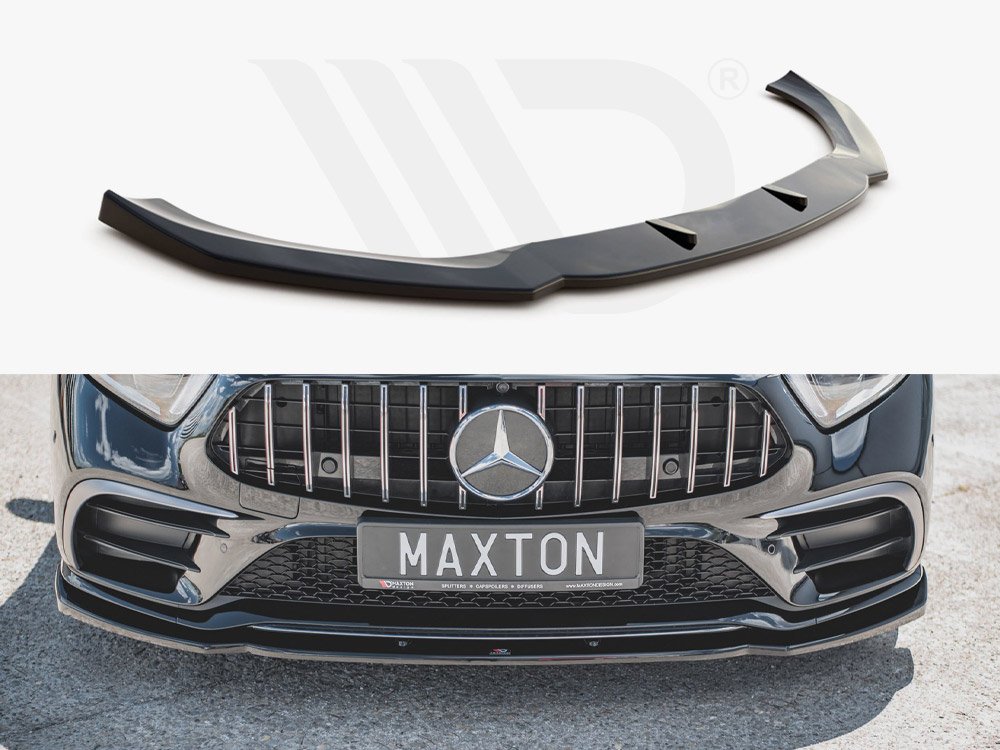 leesidetuning-FRONT SPLITTER V.2 MERCEDES-BENZ CLS AMG LINE - 53AMG C257 (2018-2021)1