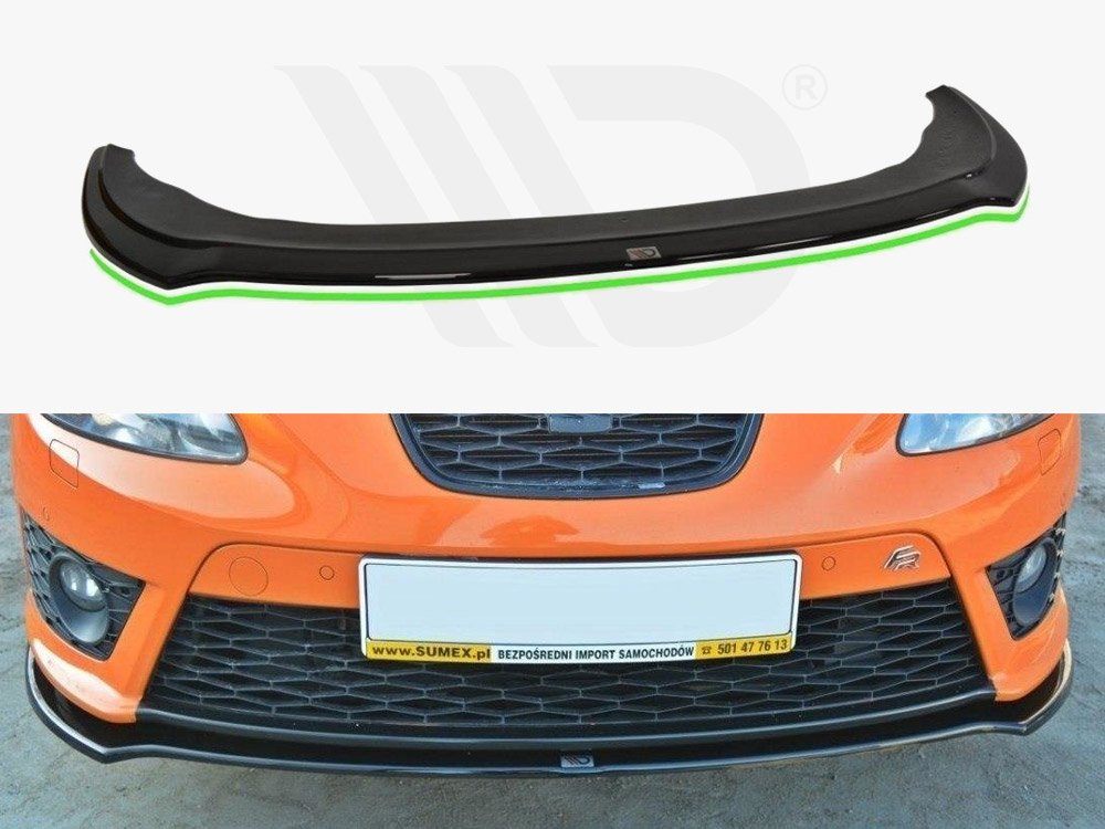 leesidetuning-FRONT SPLITTER V.2 SEAT LEON MK2 CUPRAFR FACELIFT (2009-2012) (7)